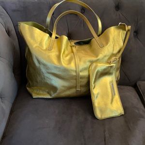 Tiffany large Leather tote bag reversible